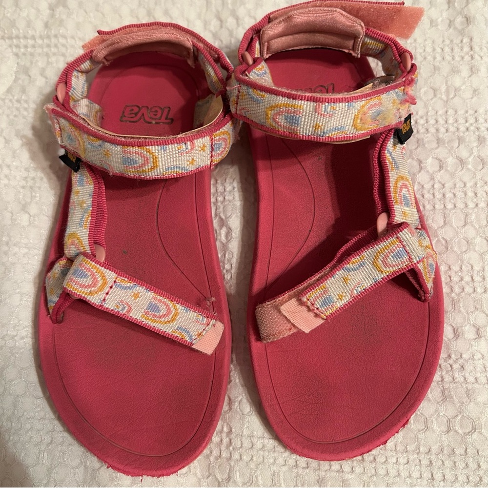 Teva‎ Pink Sporty Sandals with Adjustable Straps